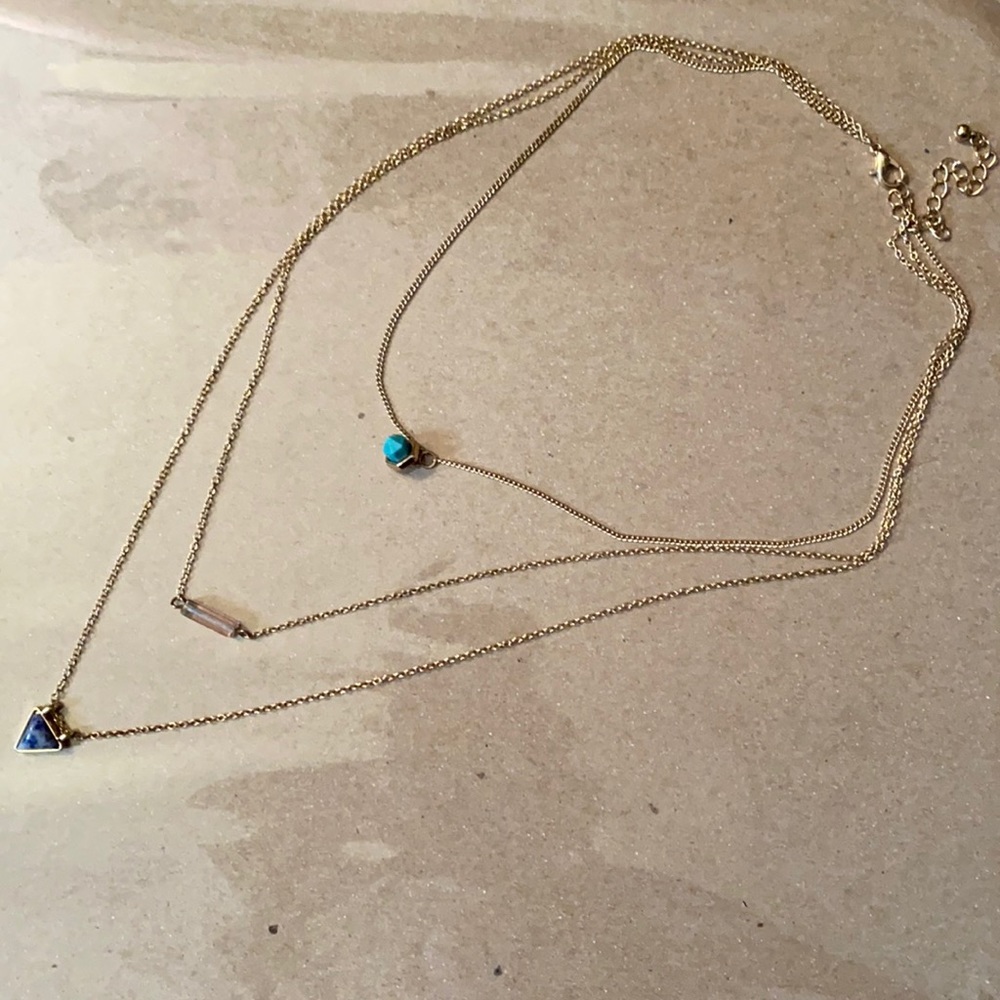 Layered necklace